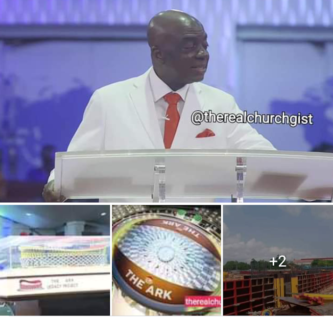 WE ARE NOW ON THE FOURTH FLOOR OF THE ARK PROJECT AND EVERYTHING IS GOING SO STRESS-FREE._/David Oyedepo