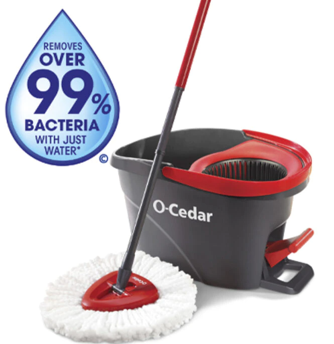 how to wash ocedar mop head