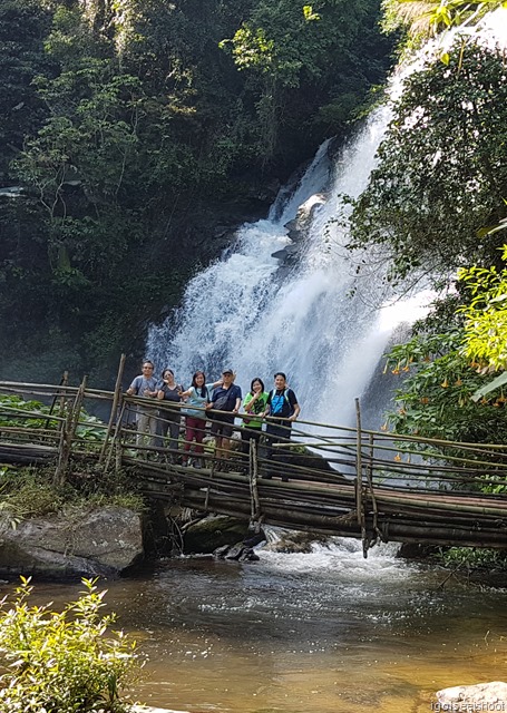 Waterfall - while hiking the Pha Dok Siew nature trail at Doi Inthanon