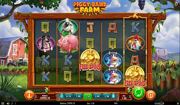 Main Gratis Slot Indonesia - Piggy Bank Farm (Play N GO)