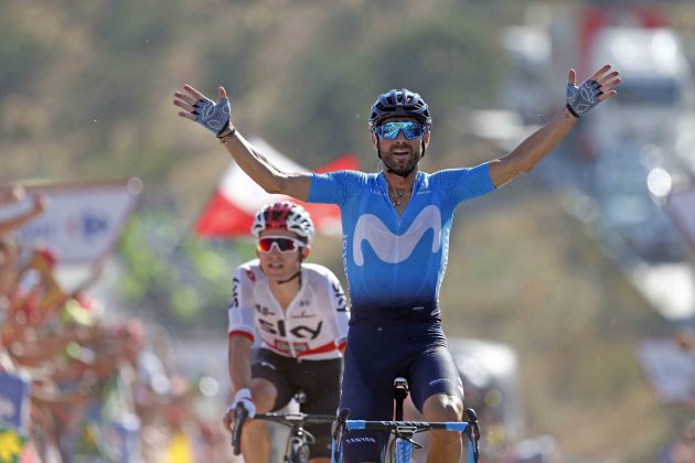 Alejandro Valverde castiga etapa a doua a Turului Spaniei