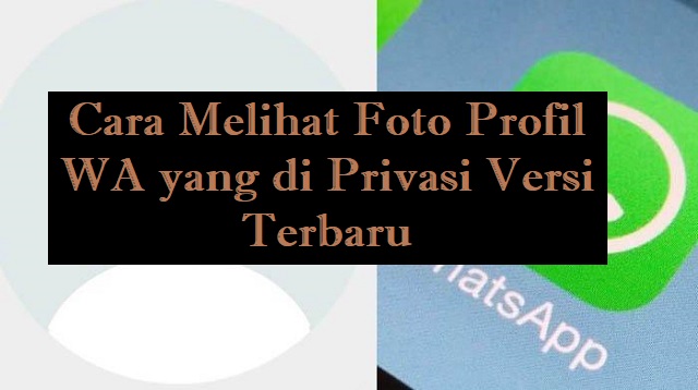 Cara Melihat Foto Profil WA yang di Privasi