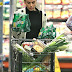 Shopping meant for two? Eva Mendes Pick Awake A Trolley Filled Of Foodstuff In The Middle Of Rumors
