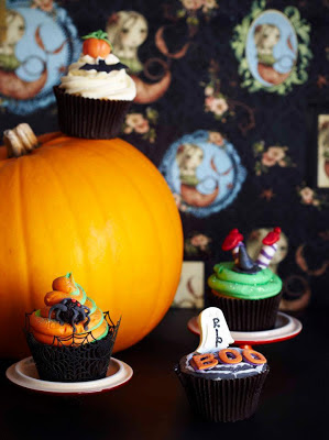 Halloween cupcakes