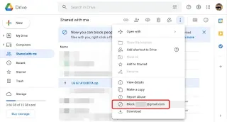 Cara Memblokir Seseorang di Google Drive