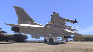 Arma3用F-16C Fighting Falconアドオン