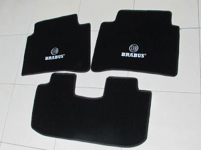 jual karpet w211 brabus style hitam bahan beludru super 