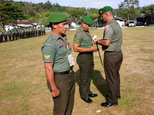 Fendri Navyanto Raminta Buka Apel Danramil Dan Babinsa se Kodim Ambon