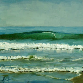 Green Wave by Liza Hirst