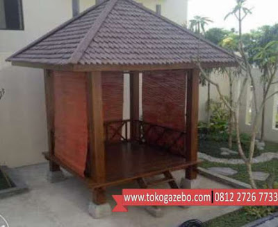 Gazebo Jati Kotak