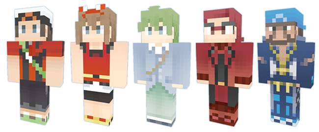 Minecraft Skins ポケットモンスターoras