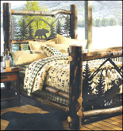 rustic log home furniture