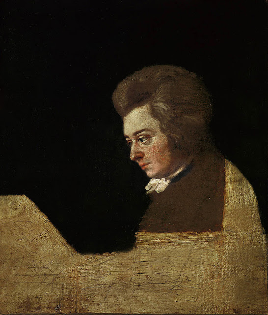 Joseph Lange - Mozart al pianoforte (inconclusa) - 1789