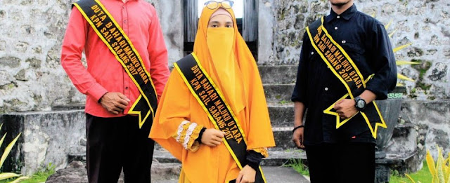 Gadis Bercadar yang Jadi Duta Bahari, Siapakah Dia? 