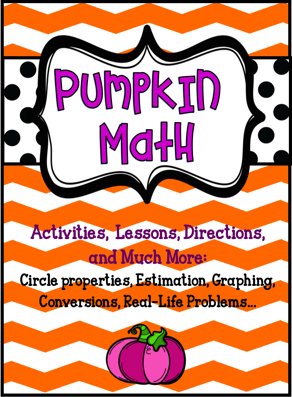 http://www.teacherspayteachers.com/Product/Pumpkin-Math-Unit-Upper-Elementary-graphing-estimation-much-more-628268