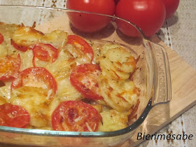 graten de patatas y tomates 1