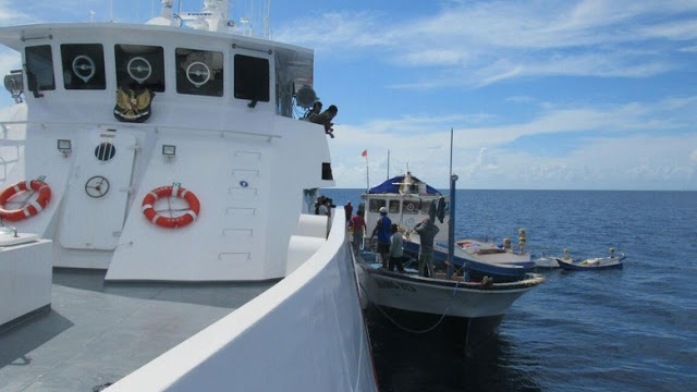 KN Ular Laut Bakamla Tangkap Kapal Ikan Tanpa Izin Di Laut Seram