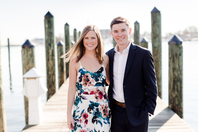 Fall Downtown Annapolis Engagement Session photographed by Heather Ran Photography