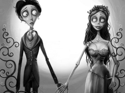 Tim Burton 39s Corpse Bride takes place in 19th century England