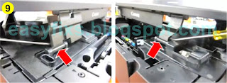 Repair ink absorber full error on Canon MG6400, MG6410, MG6420, MG6440, MG6450, MG6451, MG6460, MG6470, support code 5B00, 5B01, 5B12, 5B13, 5B14, 5B15, 1700, 1701, 1712, 1713, 1714, 1715