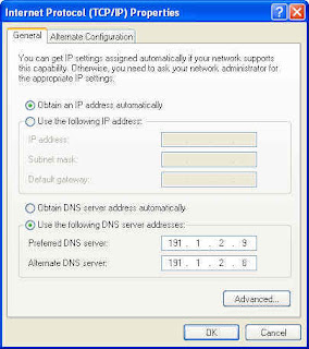 Internet Protocol (TCP/IP) Properties