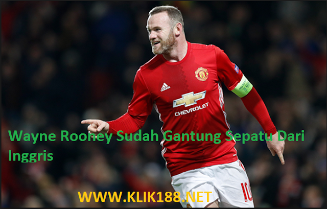 Wayne Rooney Sudah Gantung Sepatu Dari Inggris