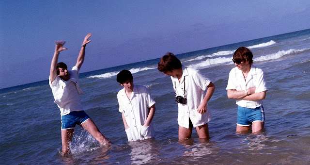The Beatles en Miami Beach en Florida el 16 de febrero de 1964