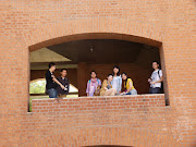 Landscape Urbanism students at Indian institute of Management by Louis Kahn