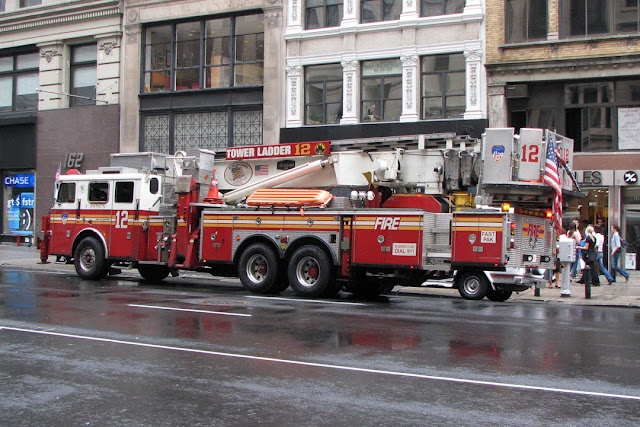 Tower Ladder 12, 5th Avenue at 22nd Street, New York