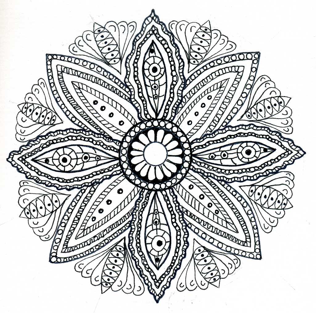 dots 'n' doodles: Mandala