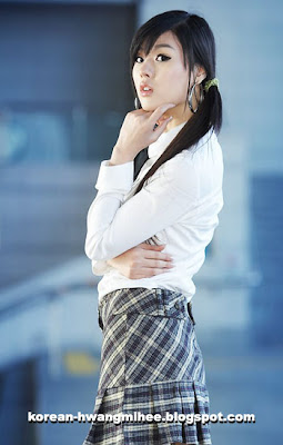 Hwang Mi Hee Cute Model