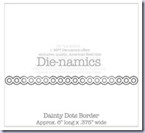 Dainty Dots Border Die-namicsSMALL