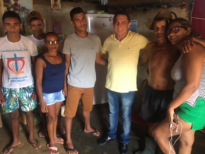 Prefeito Tema visita família do Zé Braz que afirman compromisso de apoio ao grupo labigó