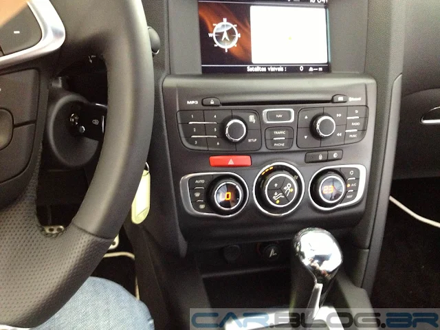 Citroen DS4 no Brasil - interior