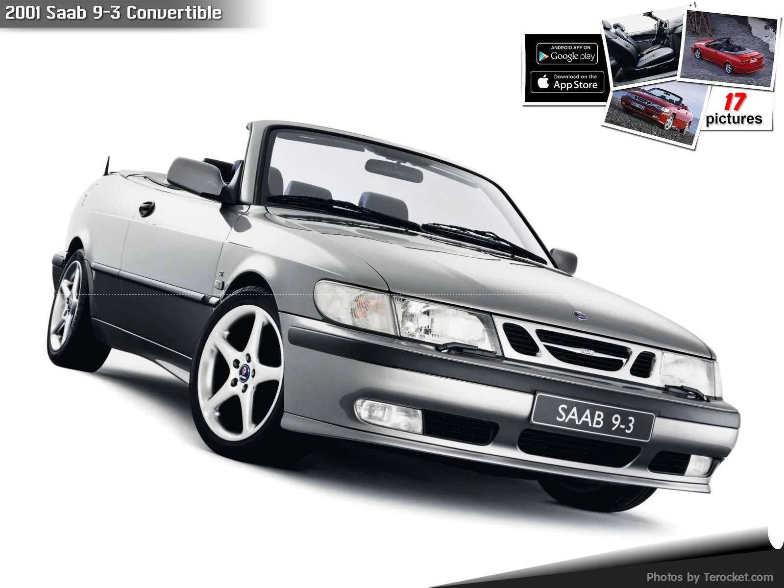 Hình ảnh xe ô tô Saab 9-3 Convertible 2001 & nội ngoại thất