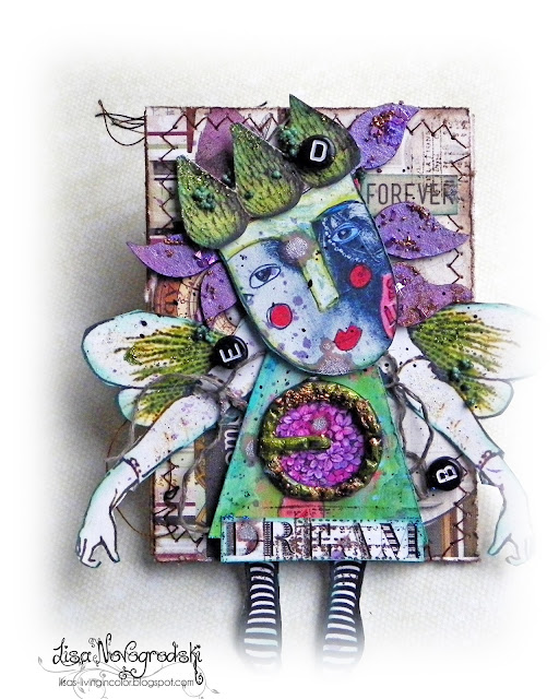 ATC by Lisa Novogrodski for the Scraps of Darkness On Line Store