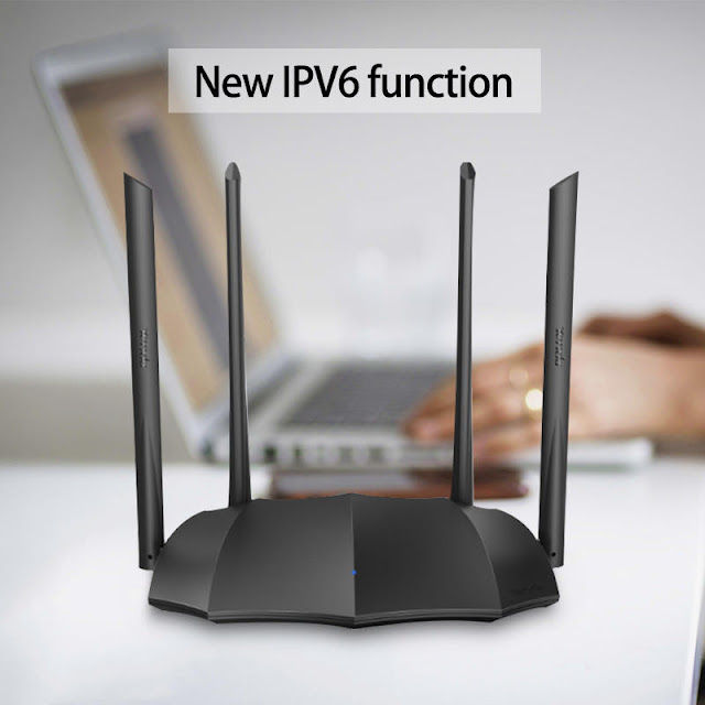 Tenda AC8 AC1200M Router WiFi Support IPV6 Home Coverage Dual Band Wireless Router App Control 