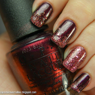 OPI - Every month is oktoberfest y Essence - Time for romance