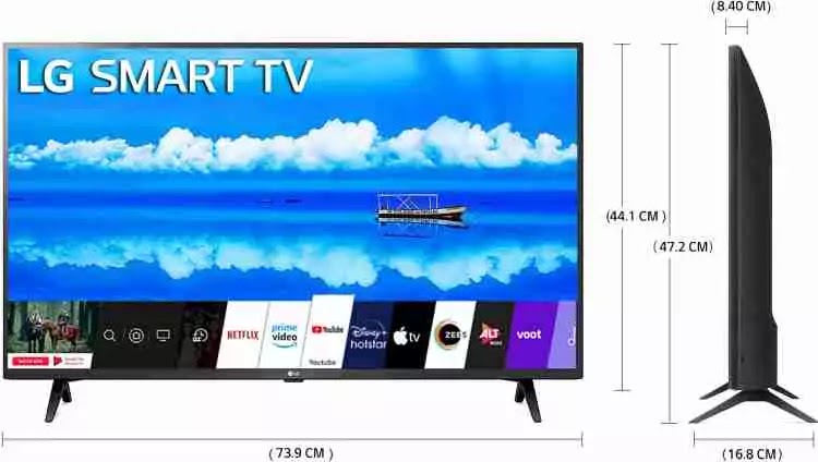 LG 80 cm (32 Inch) HD Ready LED Smart Tv