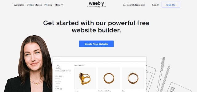 Weebly দিয়ে ফ্রি ওয়েবসাইট তৈরি
