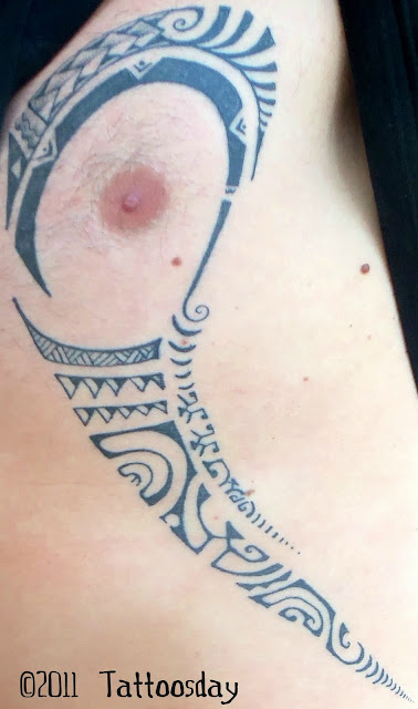 polynesian moon tattoo