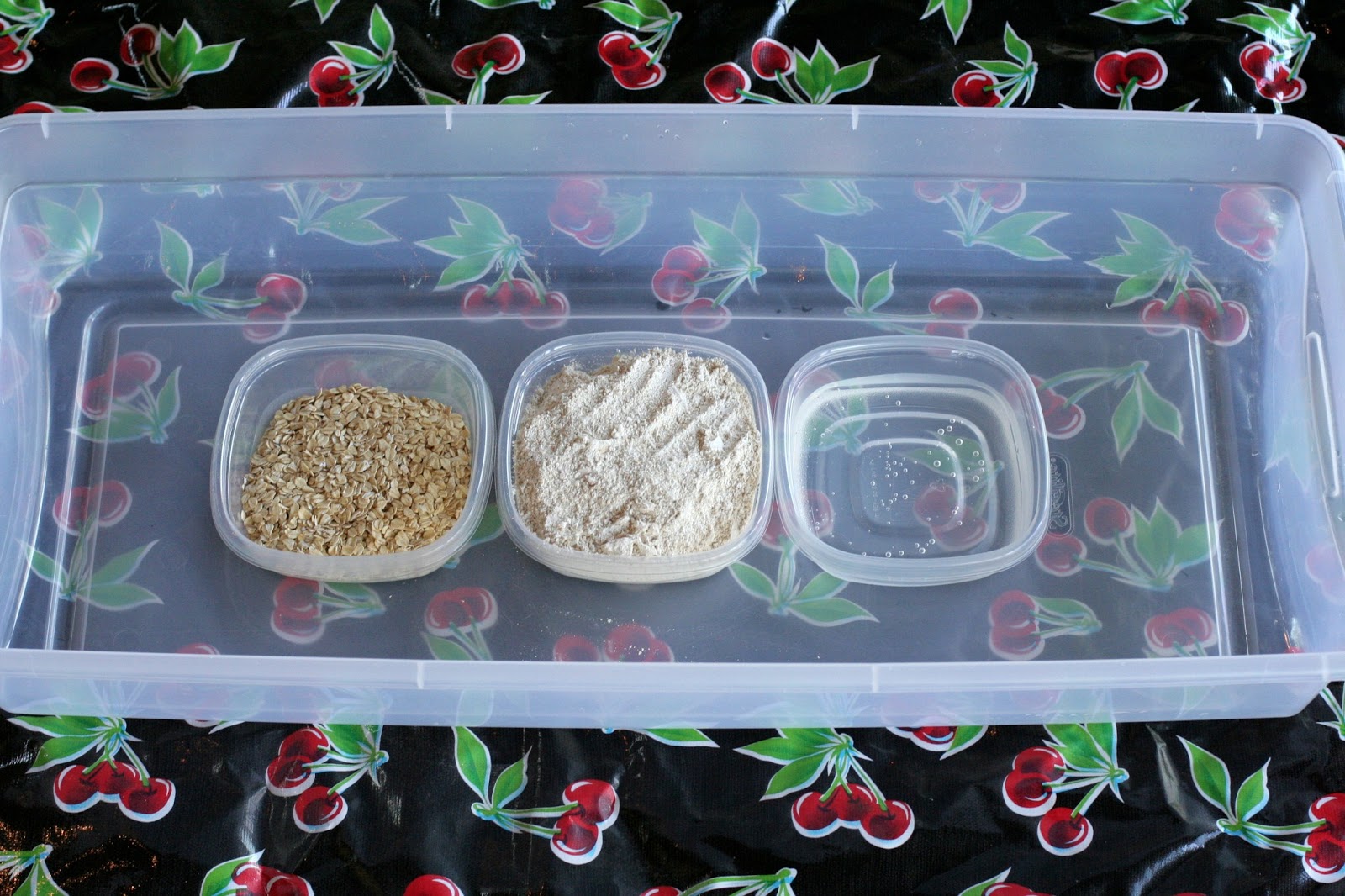 Oatmeal container straw game: fun DIY toddler indoor activity - Merriment  Design