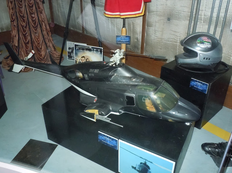 Airwolf helicopter miniature model