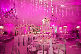 Pink Wonderland Wedding Decor - Belle the Magazine . The Wedding 
