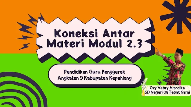 Koneksi Antar Materi Modul 2.3 - Coaching untuk Supervisi Akademik