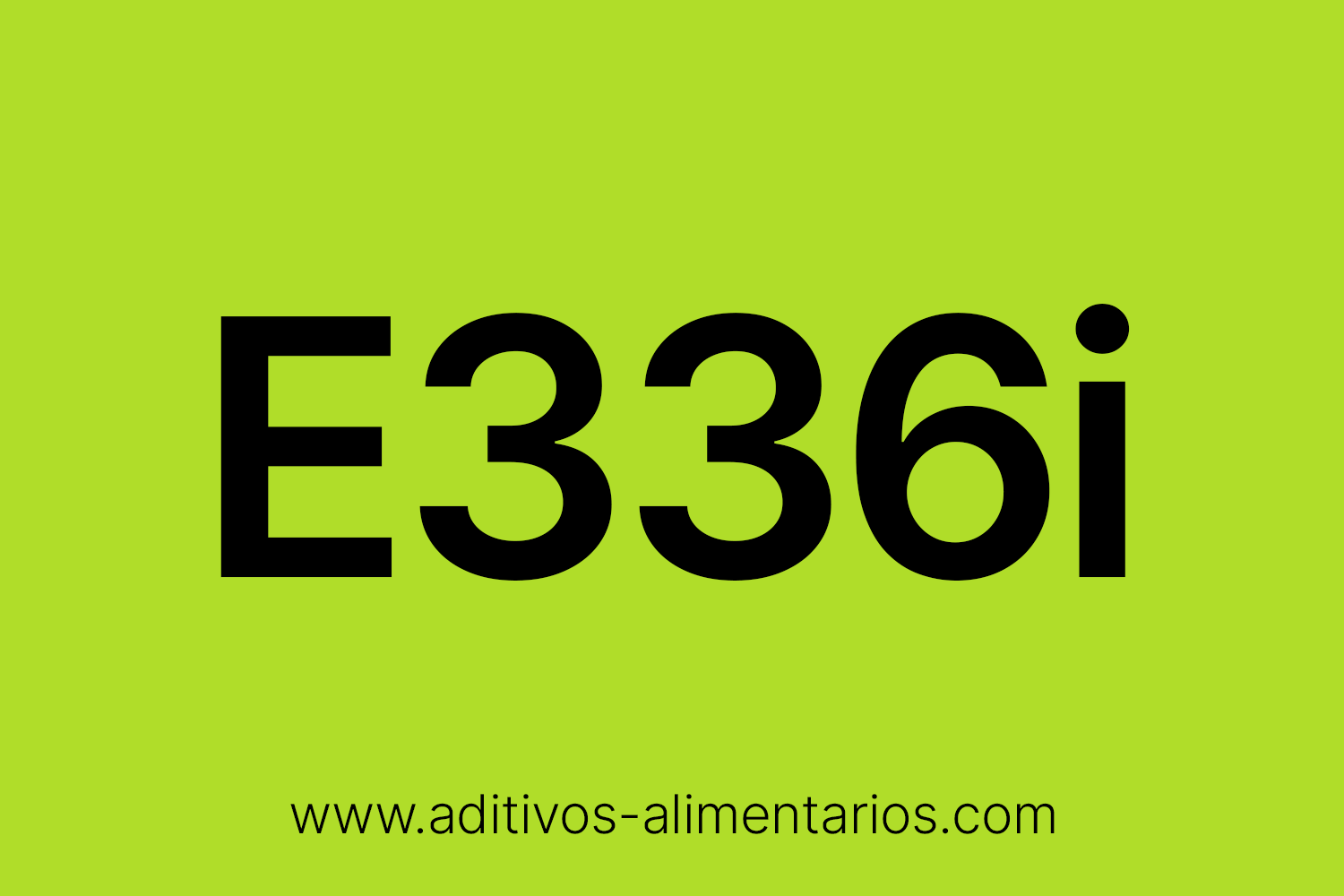 Aditivo Alimentario - E336i - Tartrato Monopotásico