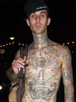 travis barker tattoos