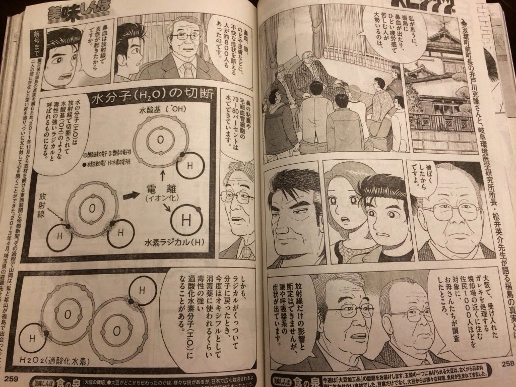 美味しんぼ 福島で被爆 反原発論者が語らない真実 宇宙の兄弟たちへ スピリチュアルブログ