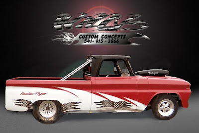 Truck Classic Car Airbrush Designs