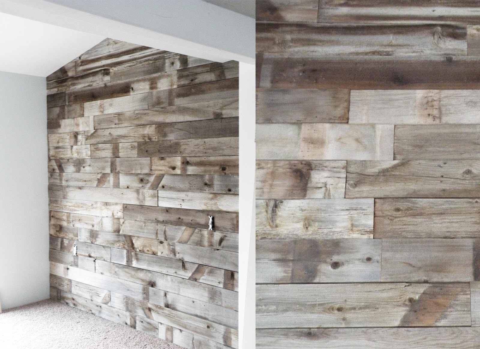 Project 737: Barn Wood Wall